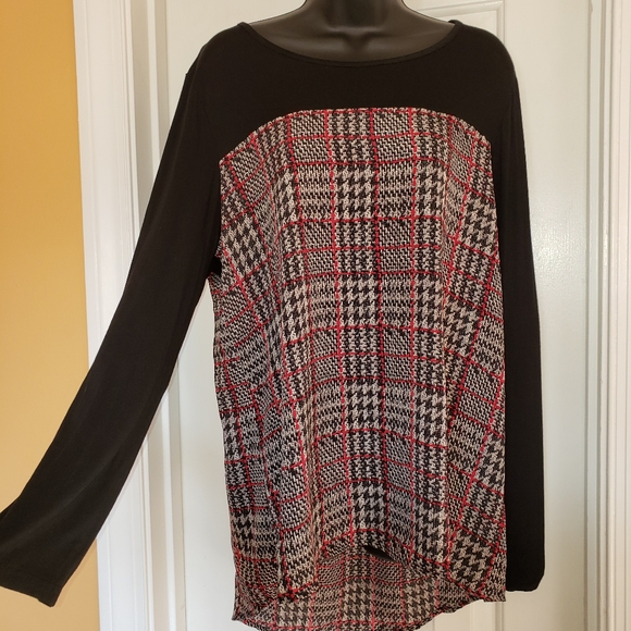 Ava James Long Sleeves Plaid Shirt size large - Picture 8 of 8